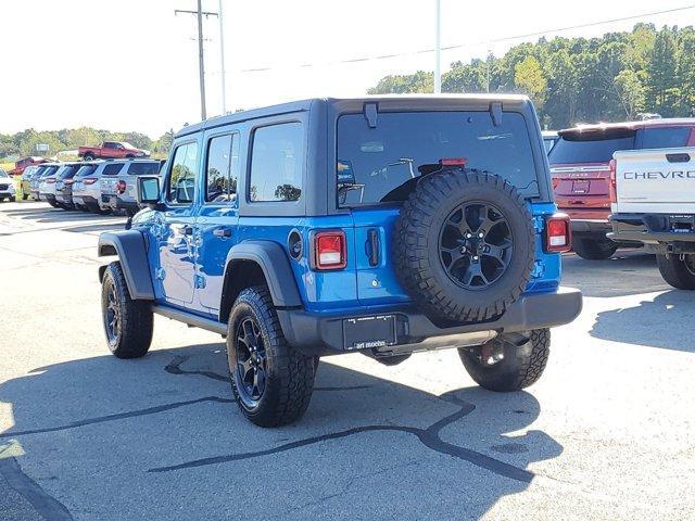 used 2022 Jeep Wrangler Unlimited car, priced at $29,907