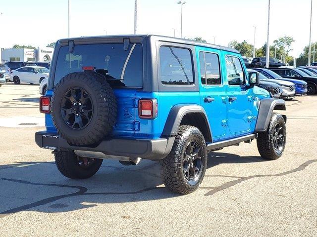 used 2022 Jeep Wrangler Unlimited car, priced at $27,907