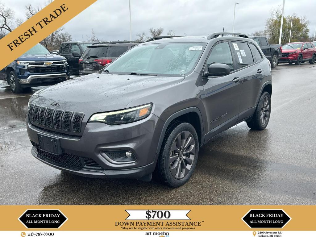 used 2021 Jeep Cherokee car, priced at $22,929