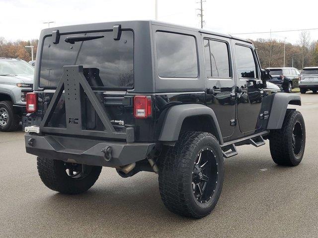 used 2016 Jeep Wrangler Unlimited car, priced at $15,875