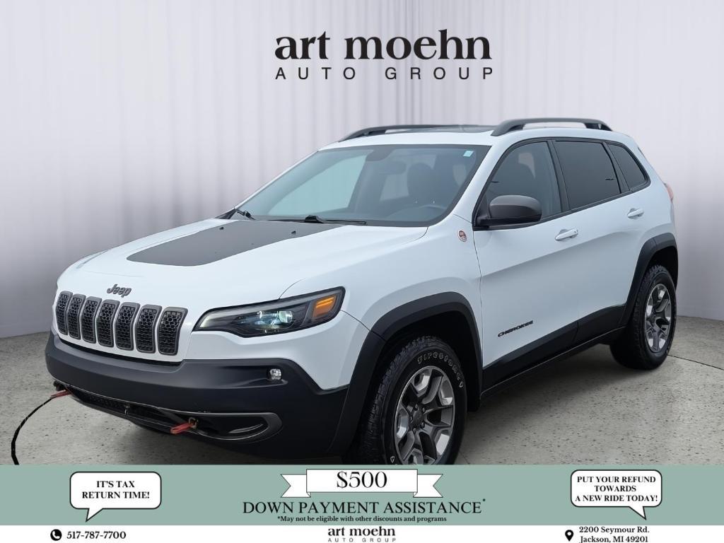 used 2019 Jeep Cherokee car, priced at $16,217