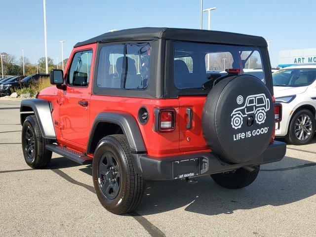 used 2022 Jeep Wrangler car, priced at $31,927