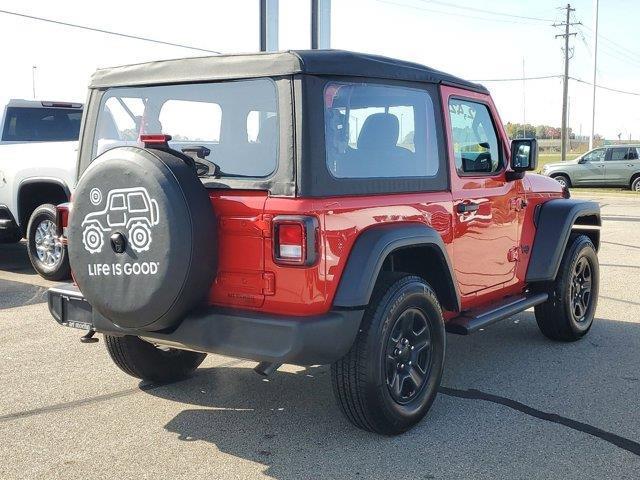 used 2022 Jeep Wrangler car, priced at $31,927