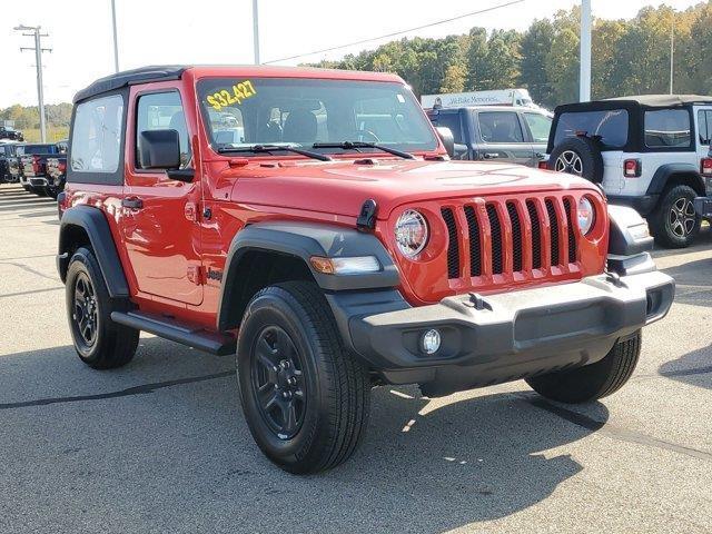 used 2022 Jeep Wrangler car, priced at $31,927