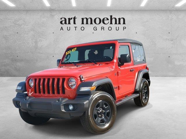 used 2022 Jeep Wrangler car, priced at $31,927