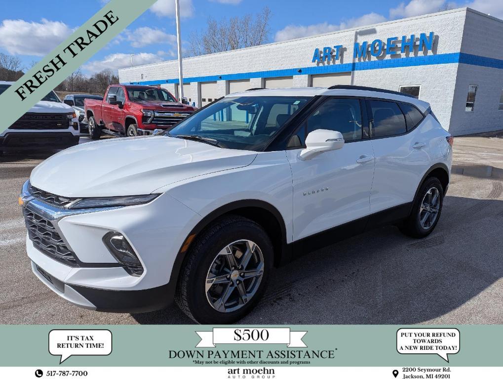 used 2023 Chevrolet Blazer car, priced at $28,435