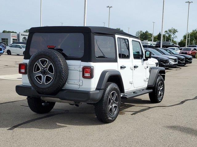 used 2021 Jeep Wrangler Unlimited car, priced at $27,967