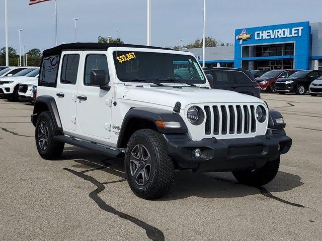 used 2021 Jeep Wrangler Unlimited car, priced at $29,967