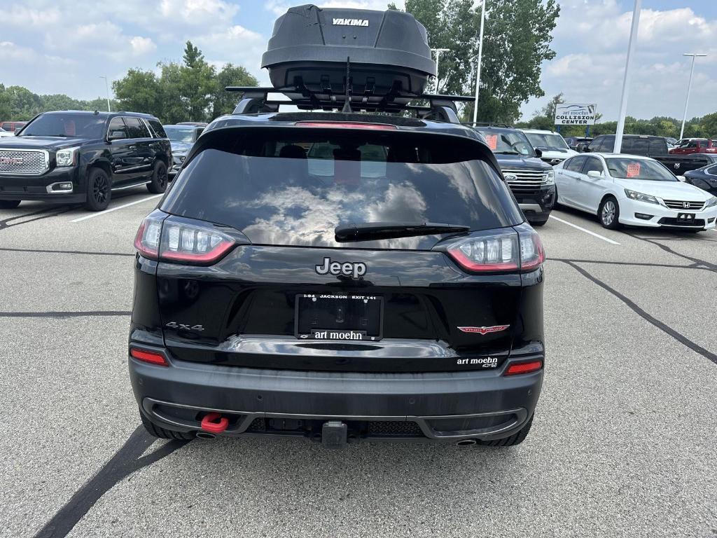 used 2021 Jeep Cherokee car, priced at $16,485