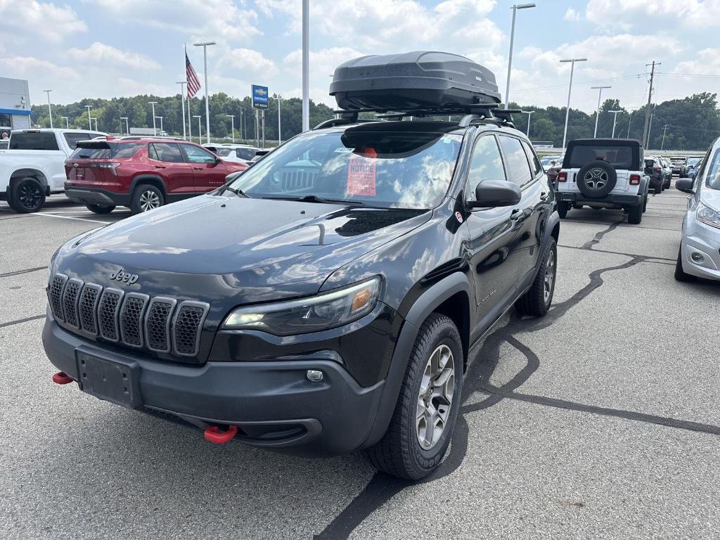 used 2021 Jeep Cherokee car, priced at $16,485