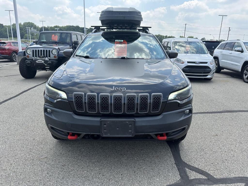 used 2021 Jeep Cherokee car, priced at $16,485