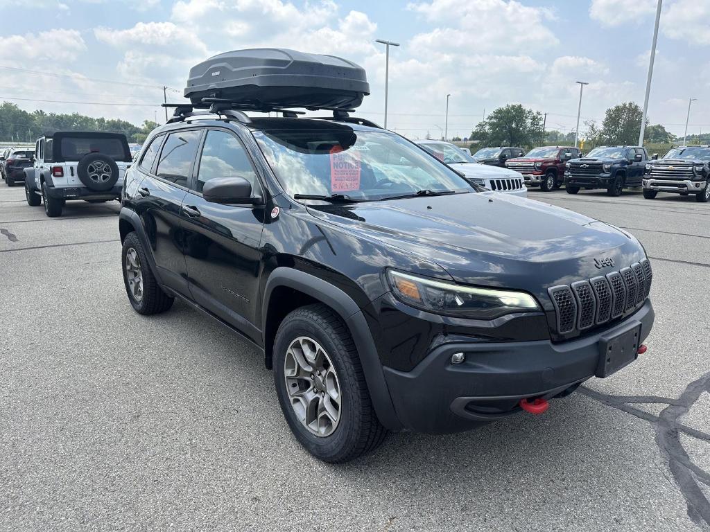 used 2021 Jeep Cherokee car, priced at $16,485