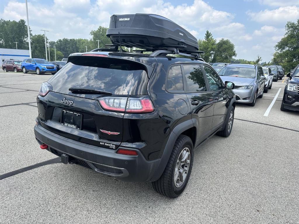 used 2021 Jeep Cherokee car, priced at $16,485