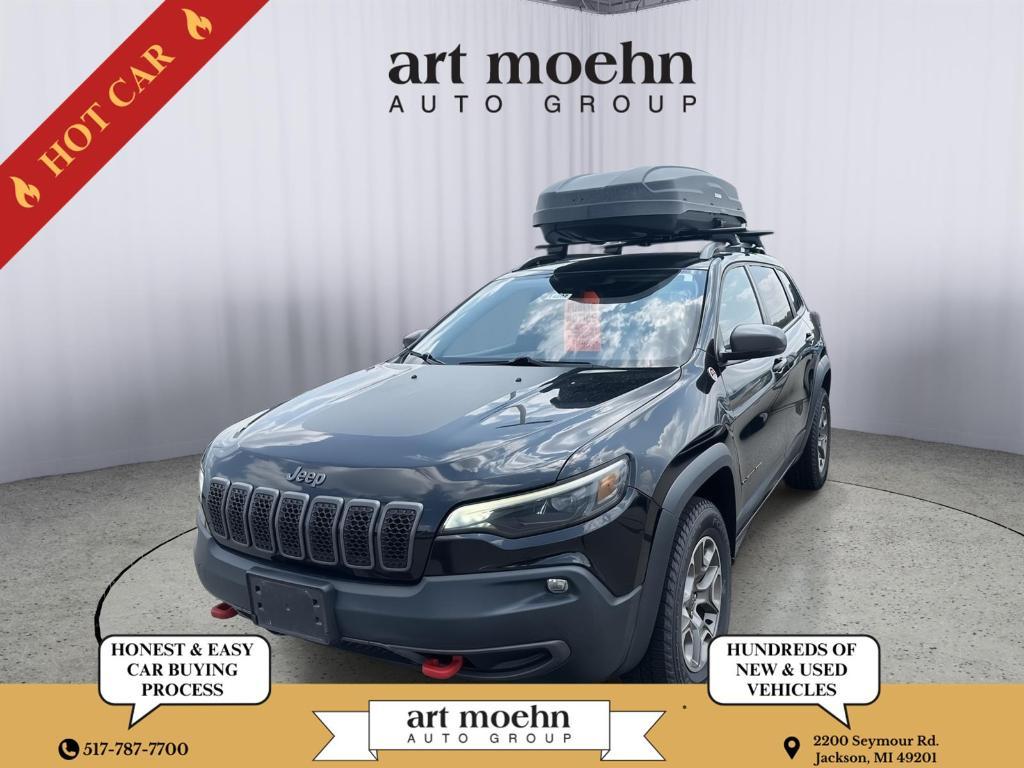 used 2021 Jeep Cherokee car, priced at $16,485
