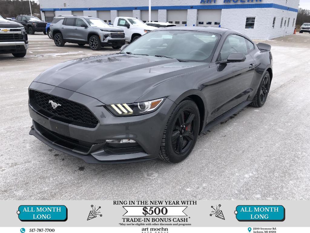 used 2017 Ford Mustang car, priced at $17,955