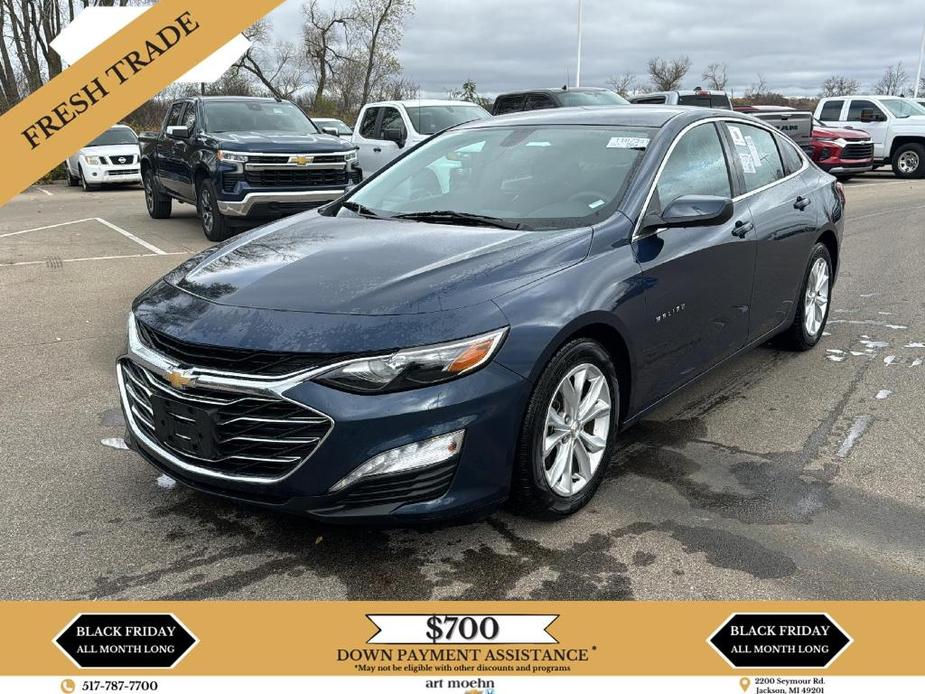 used 2022 Chevrolet Malibu car, priced at $17,947