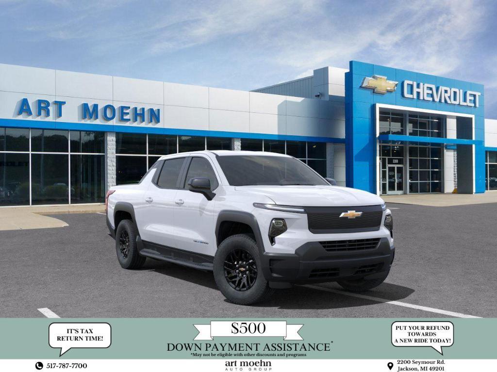 new 2024 Chevrolet Silverado EV car, priced at $63,035