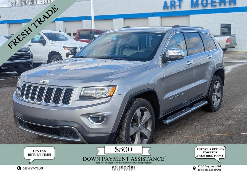 used 2015 Jeep Grand Cherokee car, priced at $11,989