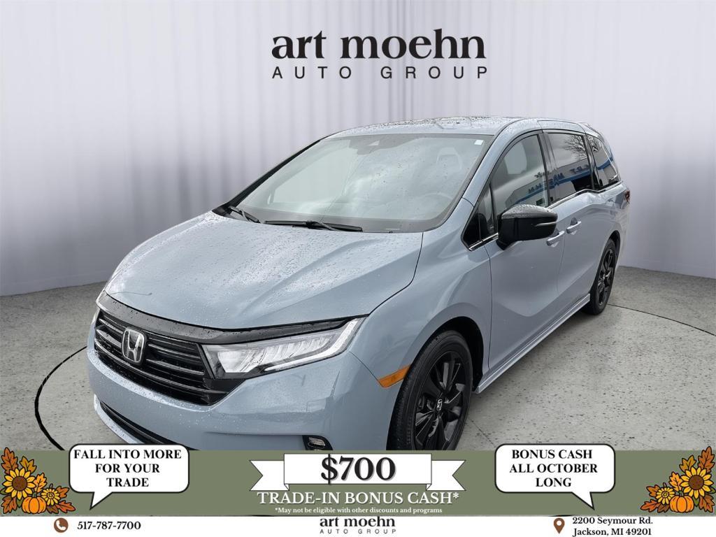 used 2023 Honda Odyssey car, priced at $36,855