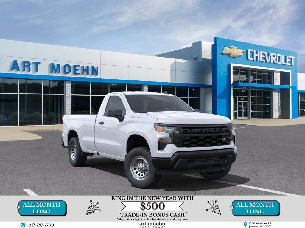 new 2025 Chevrolet Silverado 1500 car, priced at $40,377