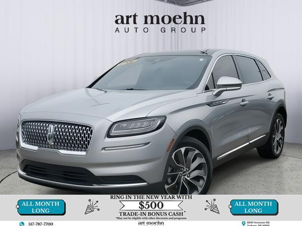 used 2021 Lincoln Nautilus car, priced at $30,939