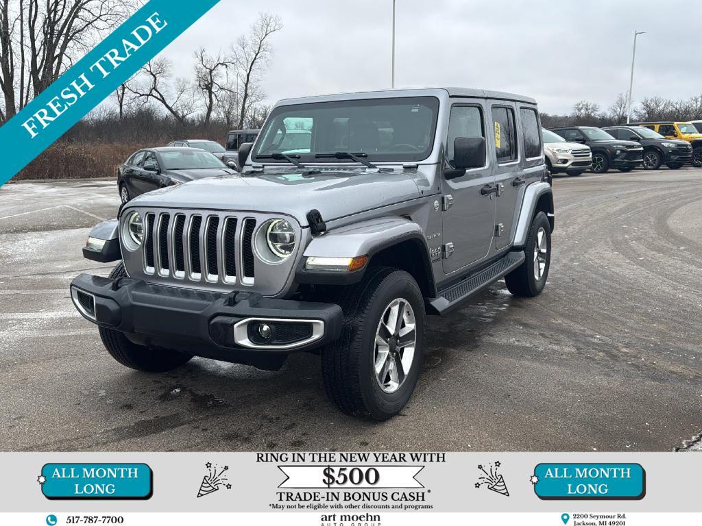 used 2019 Jeep Wrangler Unlimited car, priced at $25,935