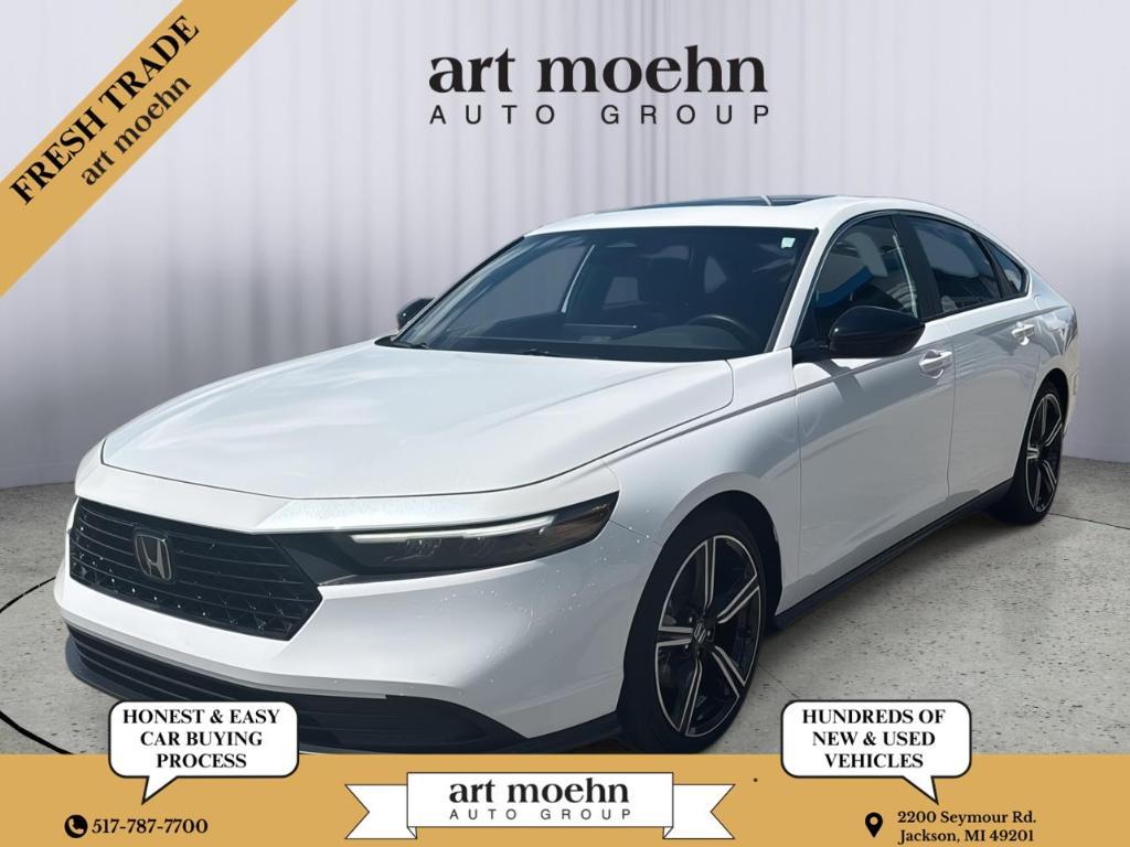 used 2023 Honda Accord Hybrid car, priced at $28,765