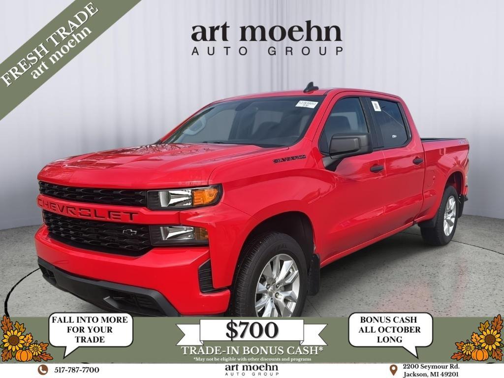 used 2021 Chevrolet Silverado 1500 car, priced at $33,677