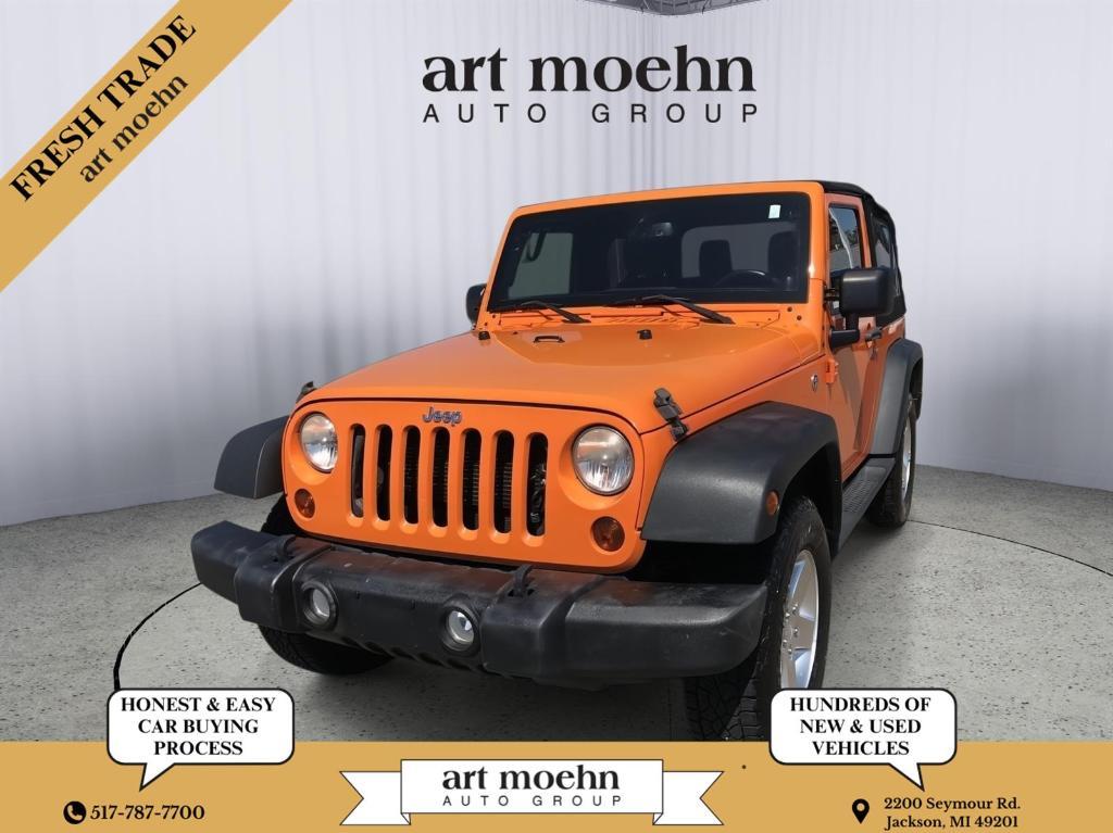 used 2013 Jeep Wrangler car, priced at $17,407