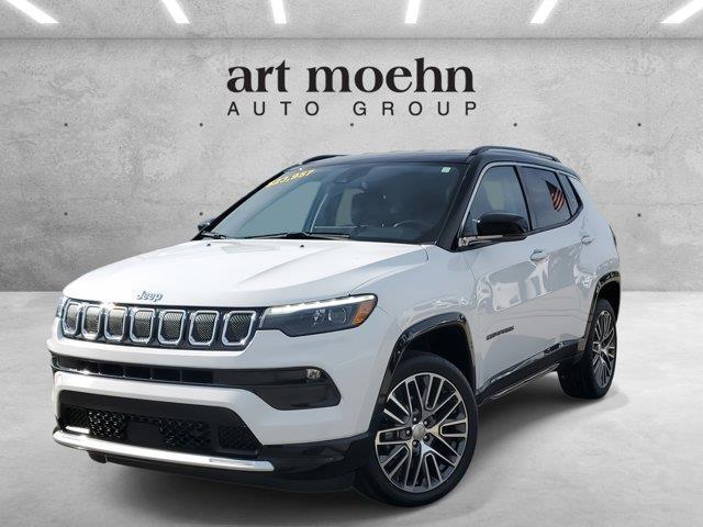 used 2022 Jeep Compass car, priced at $23,557