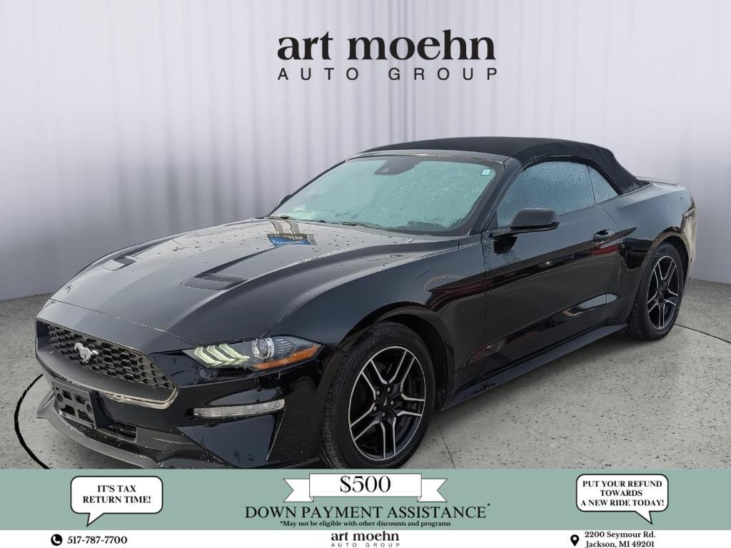 used 2022 Ford Mustang car, priced at $23,823