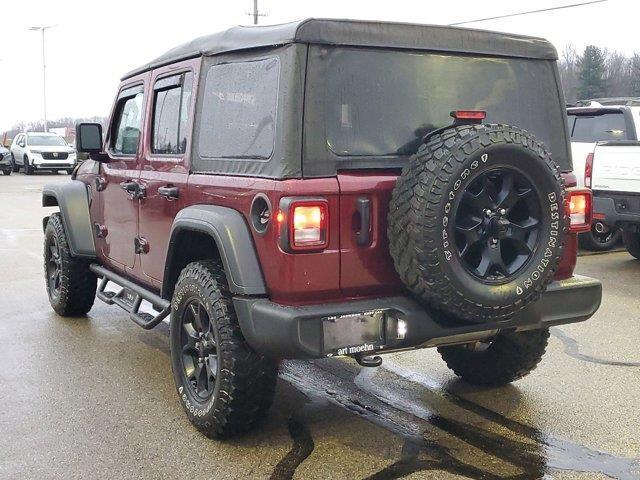 used 2021 Jeep Wrangler Unlimited car, priced at $28,895