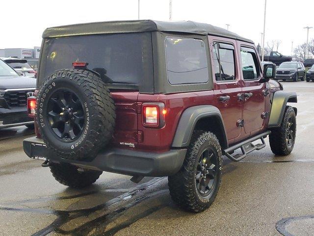 used 2021 Jeep Wrangler Unlimited car, priced at $28,895