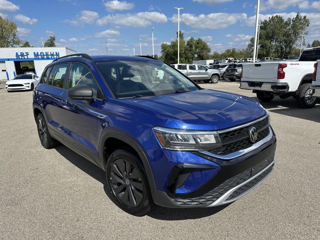 used 2023 Volkswagen Taos car, priced at $17,959