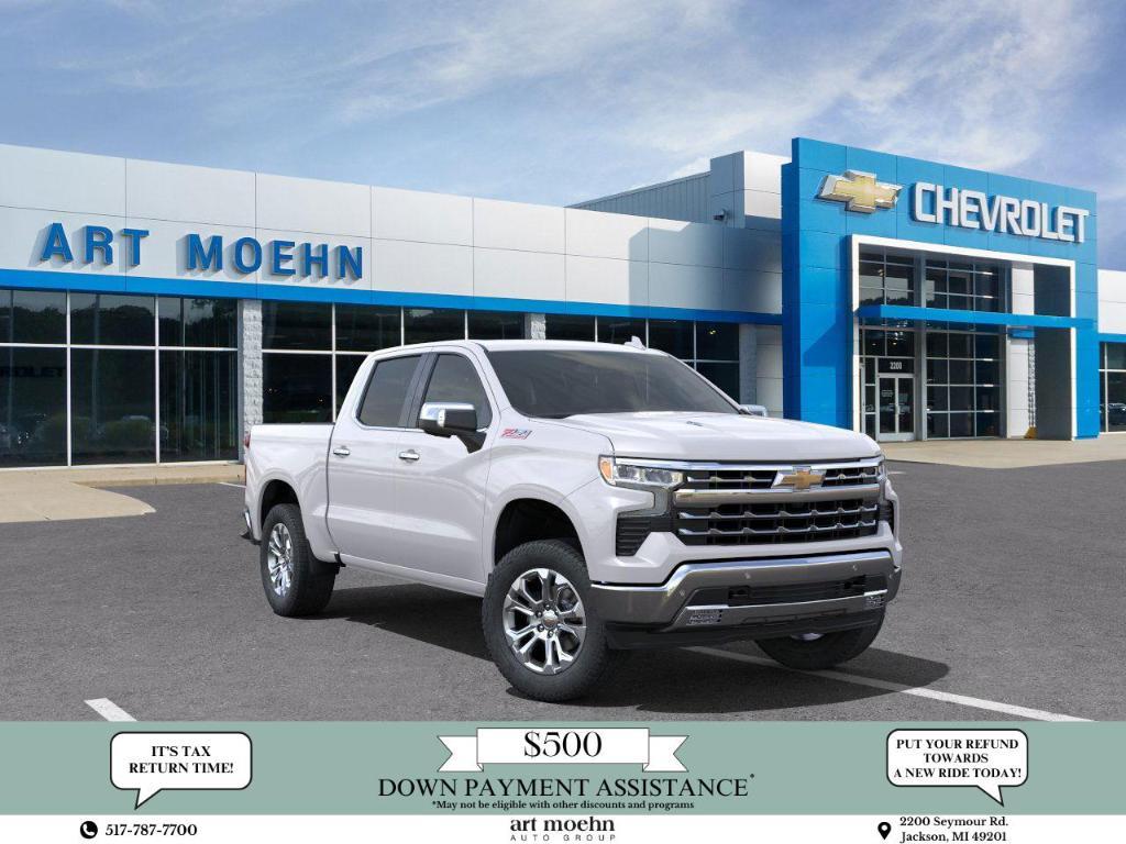 new 2024 Chevrolet Silverado 1500 car, priced at $58,322