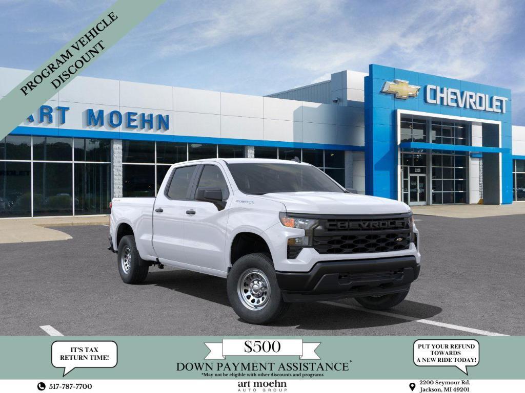 new 2024 Chevrolet Silverado 1500 car, priced at $38,365