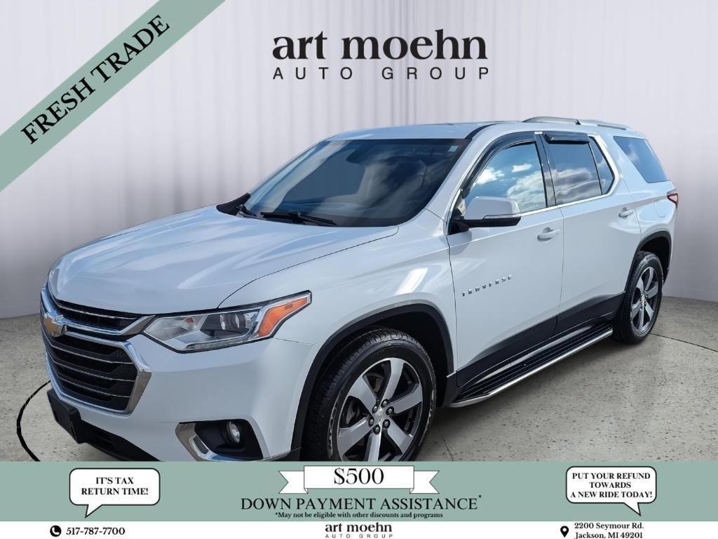 used 2018 Chevrolet Traverse car, priced at $19,689