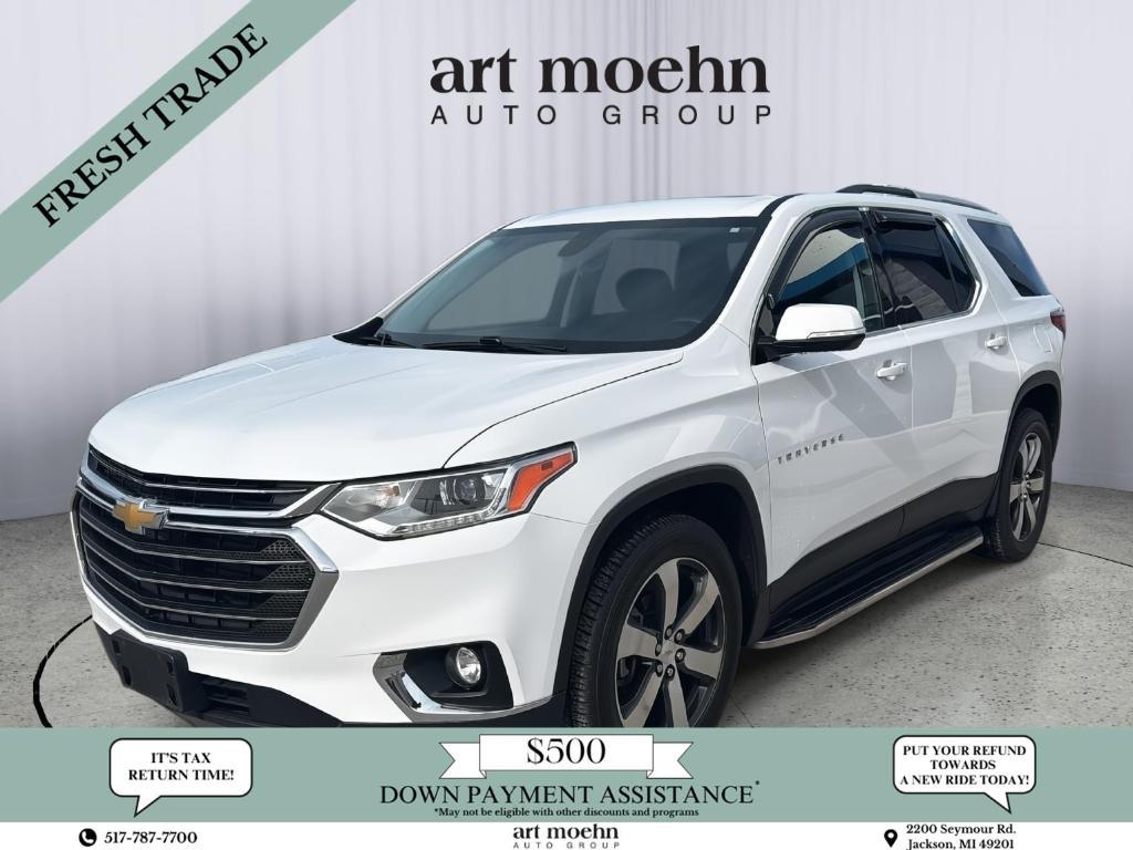 used 2018 Chevrolet Traverse car, priced at $19,689