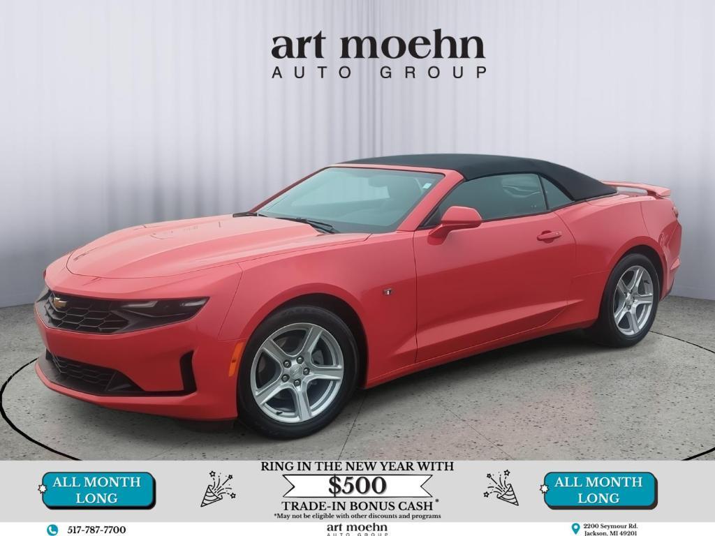 used 2023 Chevrolet Camaro car, priced at $30,479