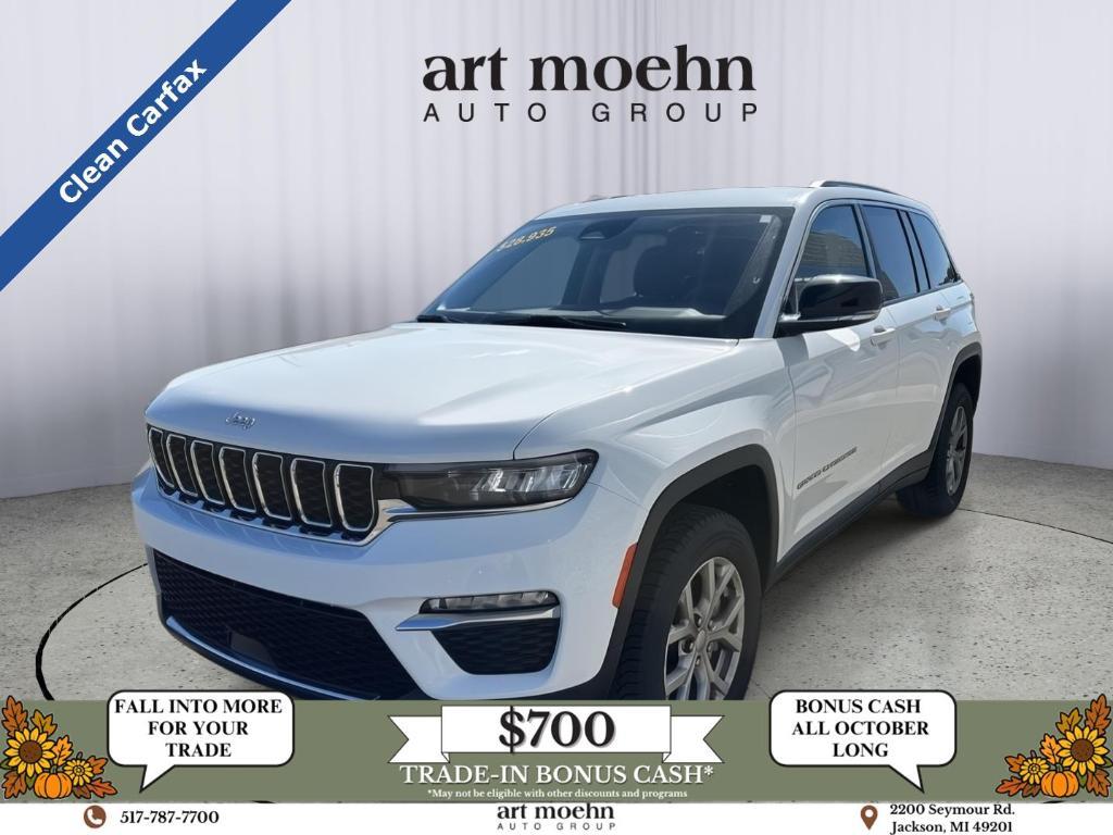 used 2023 Jeep Grand Cherokee car, priced at $28,435