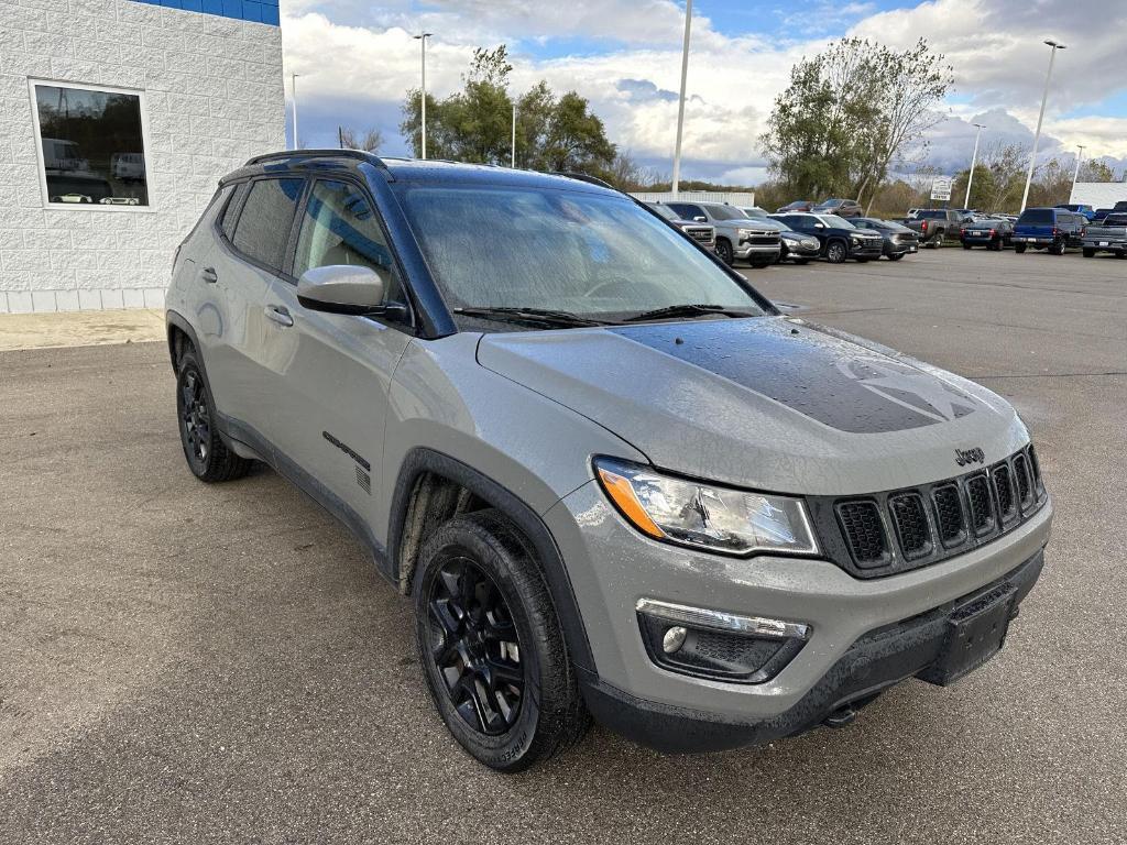 used 2021 Jeep Compass car, priced at $13,989