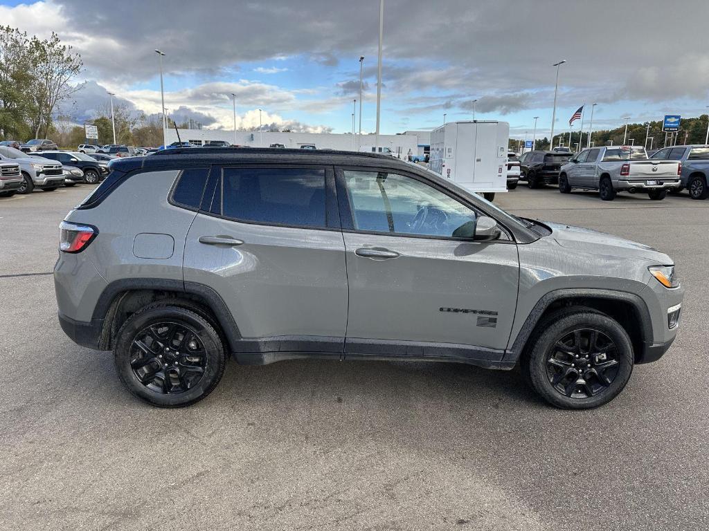 used 2021 Jeep Compass car, priced at $13,989