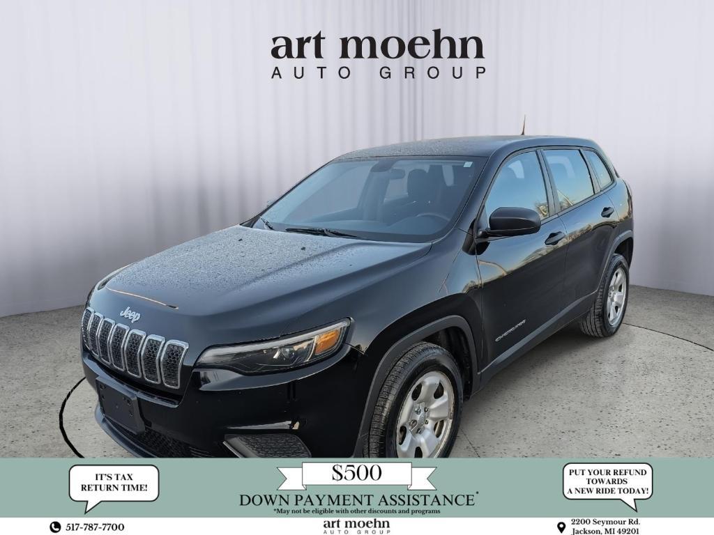 used 2019 Jeep Cherokee car, priced at $18,987