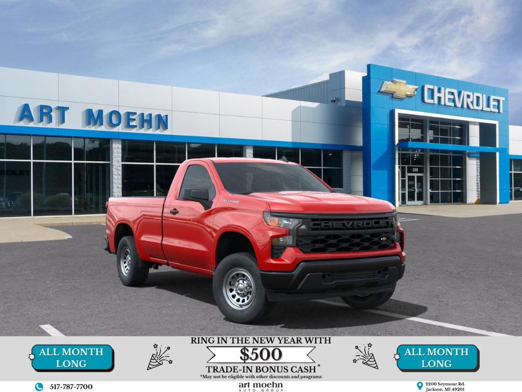 new 2025 Chevrolet Silverado 1500 car, priced at $36,133