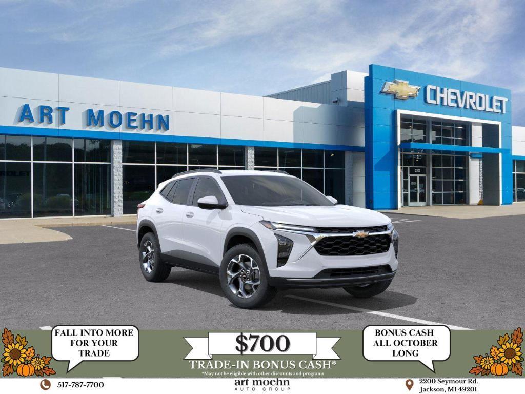 new 2025 Chevrolet Trax car, priced at $23,917
