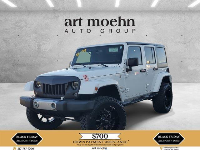 used 2018 Jeep Wrangler JK Unlimited car, priced at $24,729