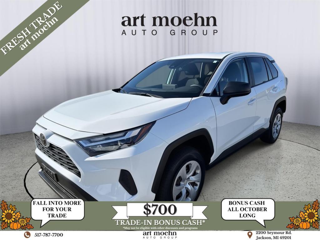 used 2024 Toyota RAV4 car, priced at $25,830