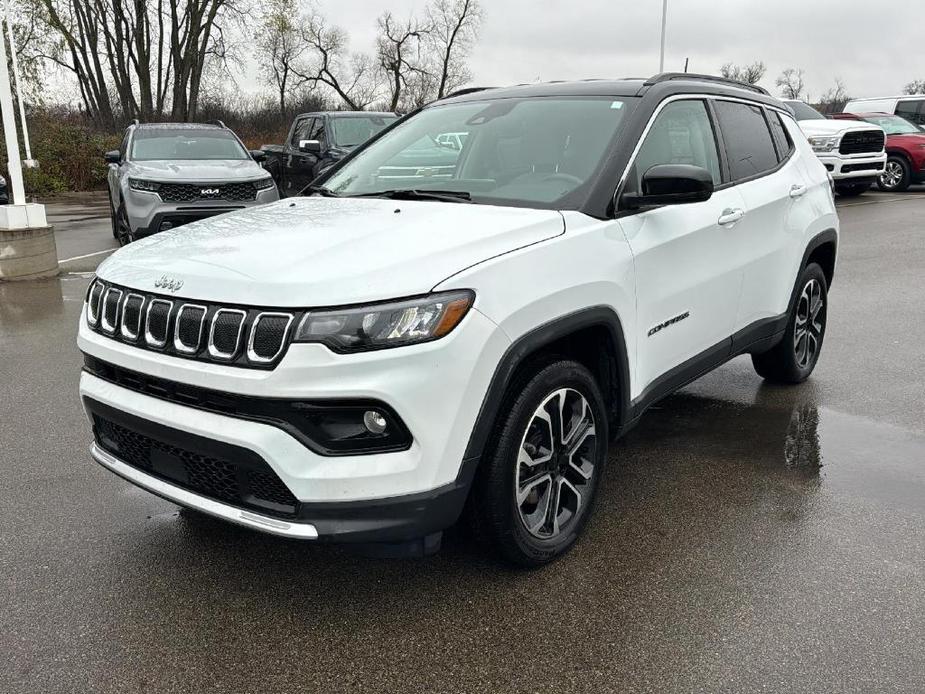 used 2022 Jeep Compass car, priced at $23,909