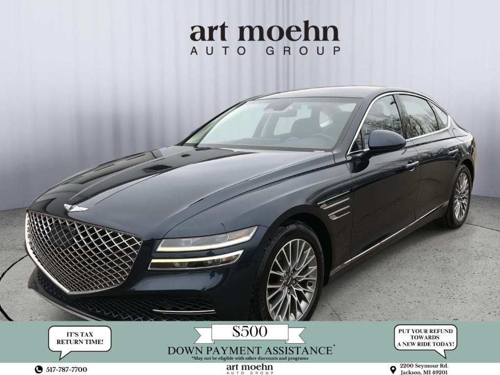 used 2023 Genesis G80 car, priced at $29,427