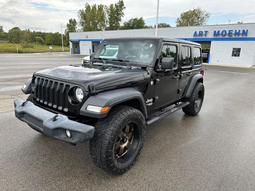 used 2019 Jeep Wrangler Unlimited car, priced at $23,000